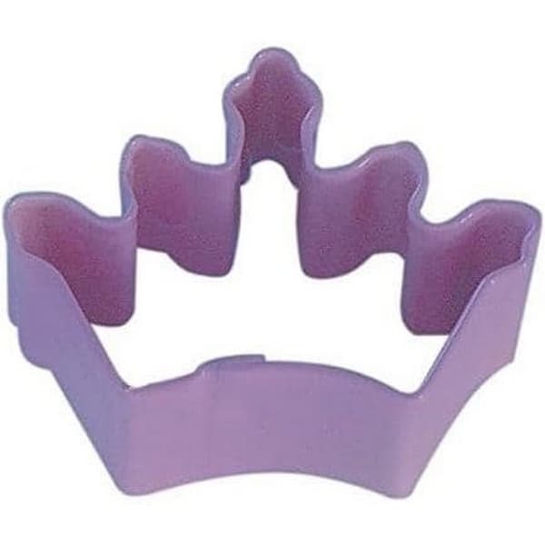 R&M Coronation Crown Polyresin Cookie Cutter Purple One Size