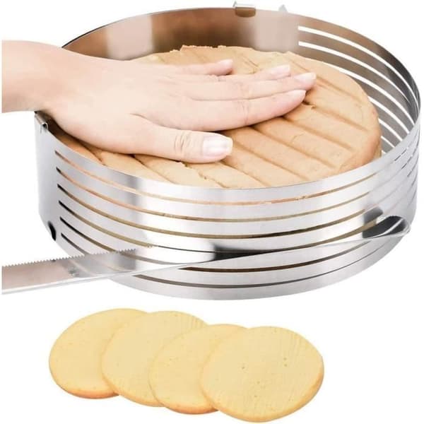 MAVURA Cake Base Divider » MLiving Cake Base Cutter Cake Base Cutting Aid Cake Cutting Divider