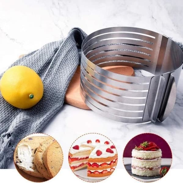 MAVURA Cake Base Divider » MLiving Cake Base Cutter Cake Base Cutting Aid Cake Cutting Divider