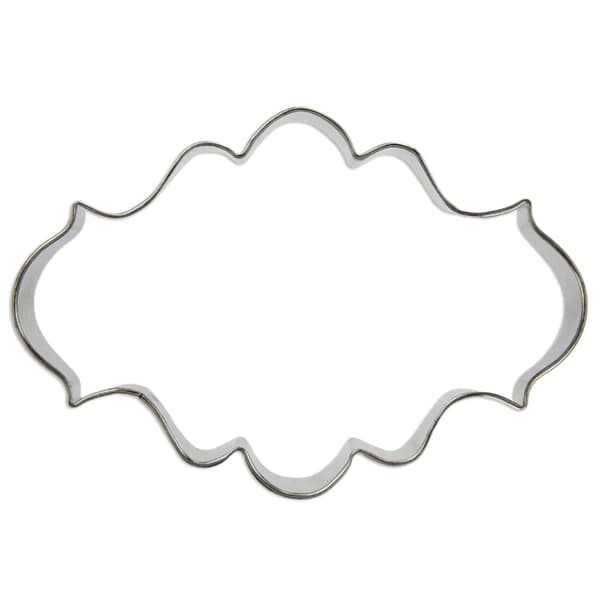 Rektangulär Utstickare Ramar Cookie Cutters Set 4st Rostfritt Stål