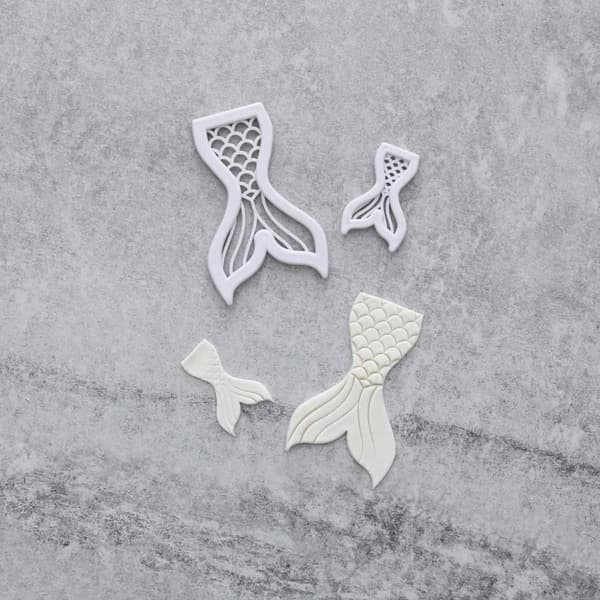 Sjöjungfru Fena 2-pack | Mermaid Tail Utstickare
