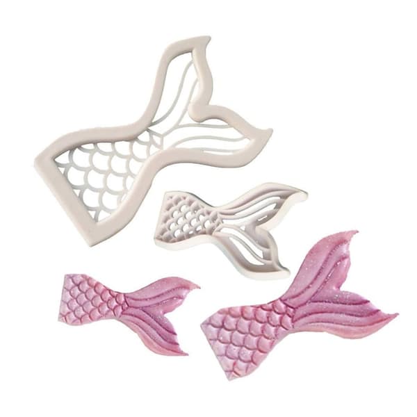 Sjöjungfru Fena 2-pack | Mermaid Tail Utstickare
