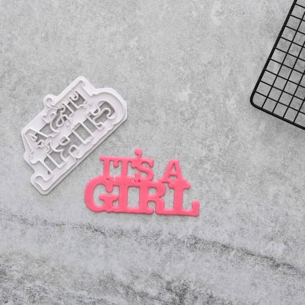 It's a girl Utstickare | Babyshower
