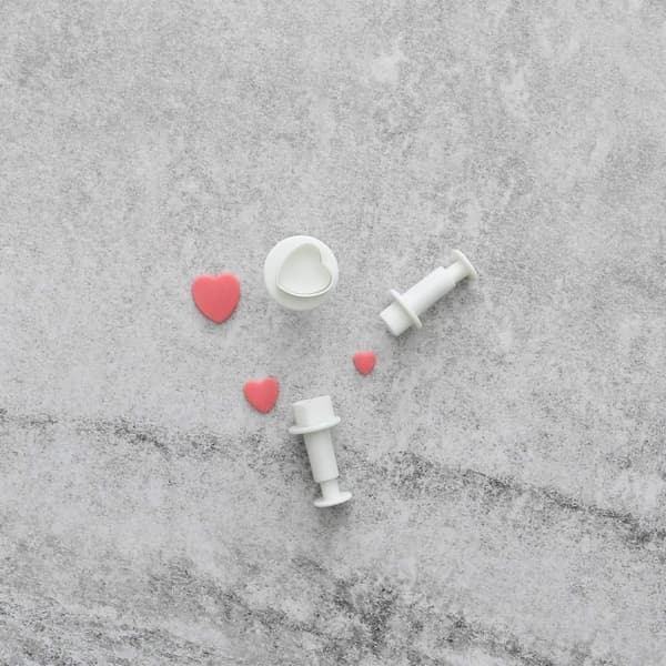 Hjärtan Utstickare 3st | Heart Decoration | Hjärtan Plunger
