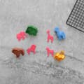 Miniatyrbild 1 av 3: Vilda Djur Utstickare 4st | Plunger Giraff Lejon Elefant Zebra