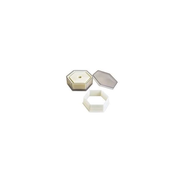 Ibili 784204 Smooth Hexagon Cutter Set om 9