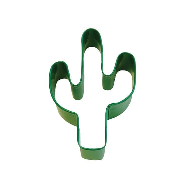 CybrTrayd Cactus Cookie Cutter Green One Size