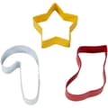 Miniatyrbild 2 av 2: Wilton Jul Utstickare Stjärna-Strumpa-Candy Cane 3 Pack Cookie Cutter
