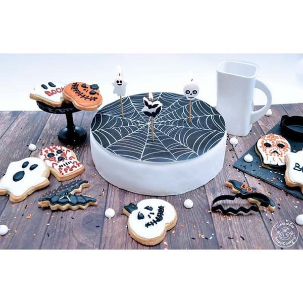 4 Halloween kakformar
