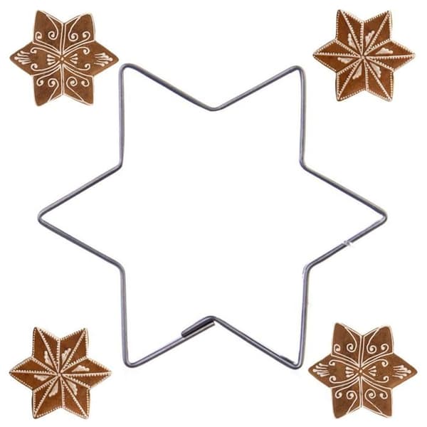 Stjärnkaksform 6,5 cm Pepparkaksform