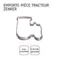 Miniatyrbild 4 av 4: Emporte-pièce i rostfritt stål i form av en traktor Zenker Emporte-pièces