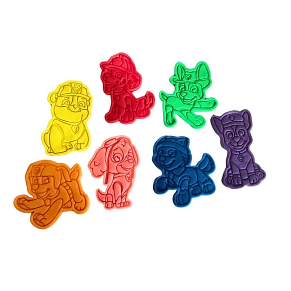 7 pakke Paw Patrol kakeutstikkere
