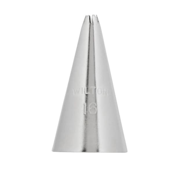 Wilton Dekorations tyll #016 Open Star Carded