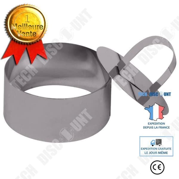 TD® rte Mynt Rund Form I Rostfritt Stål Med Tryckare 8cm Diameter