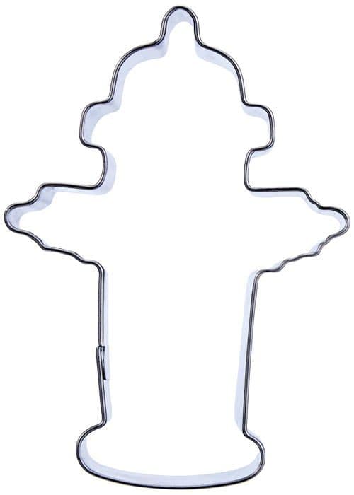 Staedter kakskärare - 200647 - Fire Shape Cookie Cutter, Silver