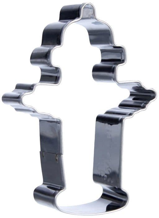 Staedter kakskärare - 200647 - Fire Shape Cookie Cutter, Silver