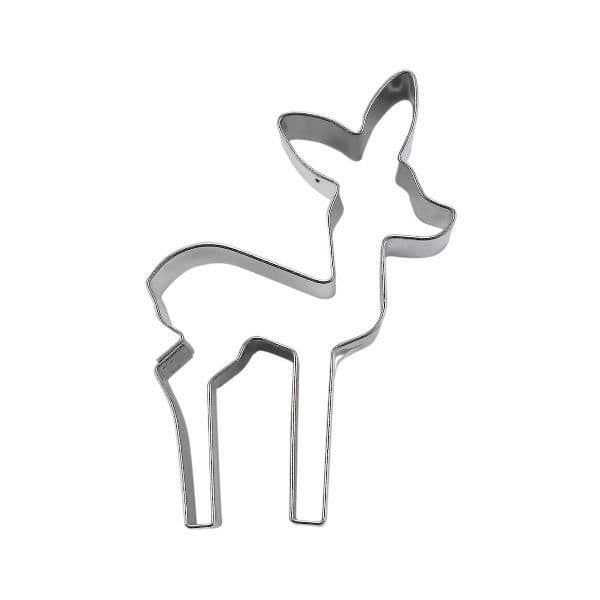 Fawn metall kakskärare 7 cm Städter