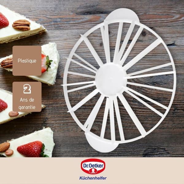 Tårtavdelare 12/16 delar Dr.Oetker Baker Edition