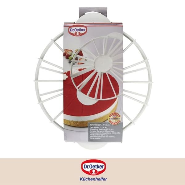 Tårtavdelare 12/16 delar Dr.Oetker Baker Edition