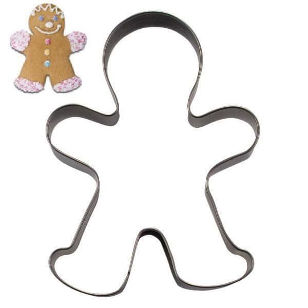 PEPPARKAKOR MAN-FORMAD DELSKÄRARE 13 C M ROSTFRITT STÅL - STADTER