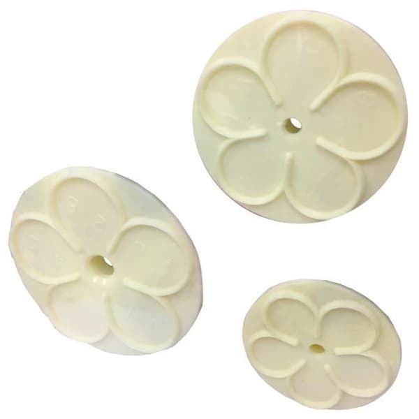 JEM 3 Easy Pink Cutters - Socker Blommor Dekorera kakor Cutters