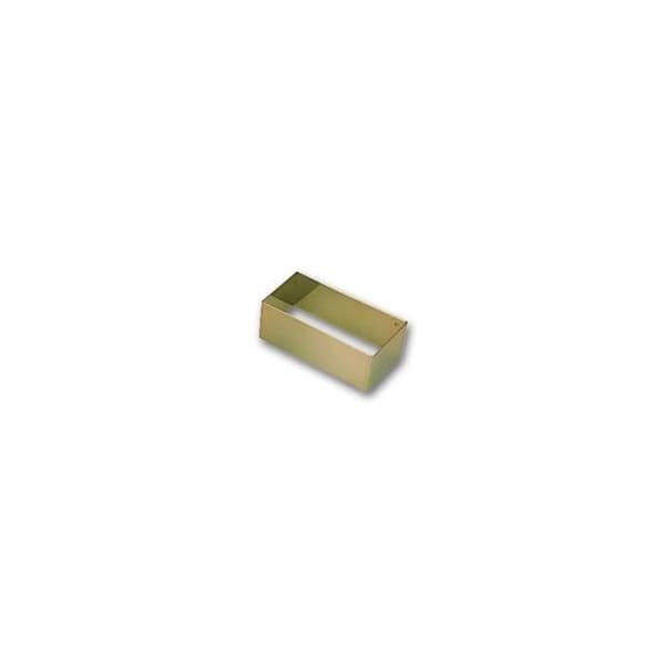 NONNETTE REKTANGEL ROSTFRITT STÅL DIMENSIONER 81X41X30MM PER STÄCK