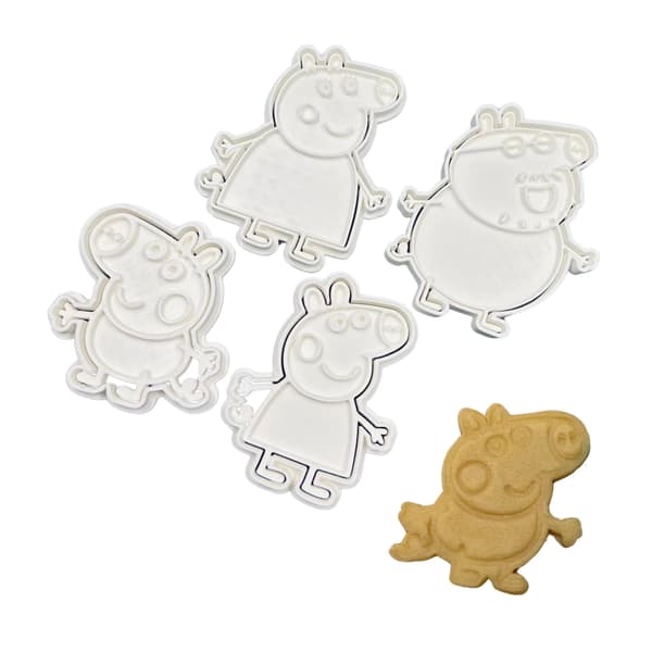 Peppa Pig kakeutstikkere/lekedeigkuttere