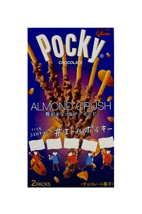 Pocky Chocolate Almond Crush 46g Japan