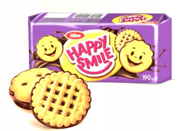 KLIM sandkage cookies 190g Glad smil