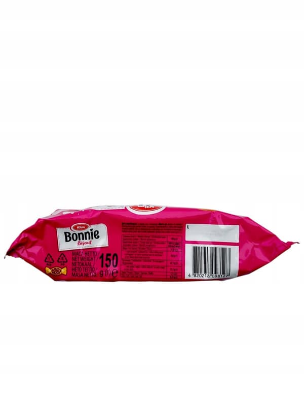 Bonnie KLIM murokeksi 150g vadelma-jogurttitäytteellä