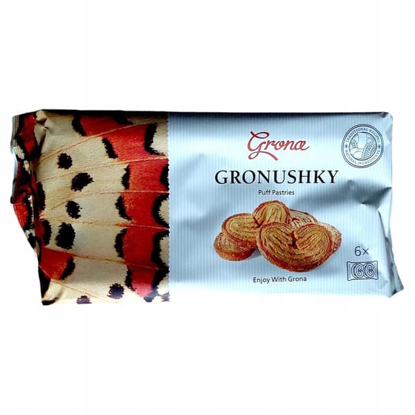 Ranskalaiset keksit Rypäleet 210g Gronushky