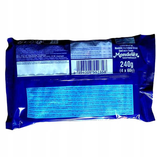 LU murokeksi 240g Vanilja