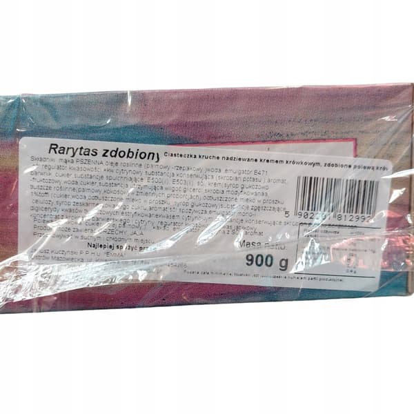 Murokeksi fudge kermalla 900g Herkku koristeltu