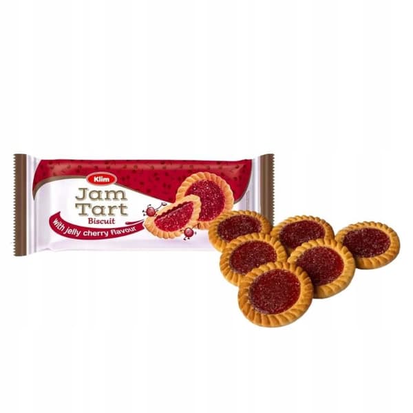 KLIM Jam Tart 235g Kirsikkamurokeksi
