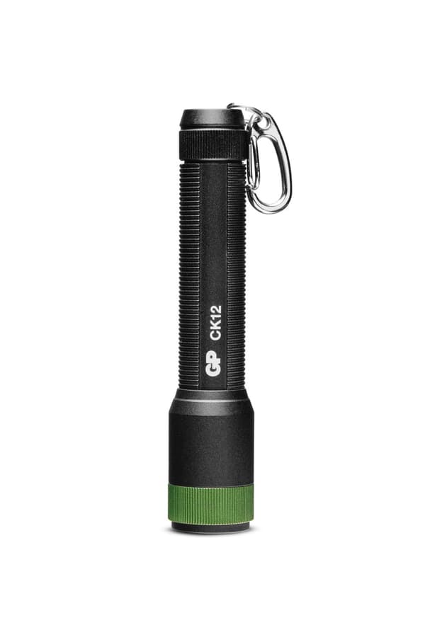 GP Torch keyring GP BATTERIES CK12 LED  20 lumens Svart