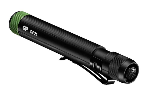 Torch as pen GP BATTERIES  Discovery  LED CP21  20 lumens Svart