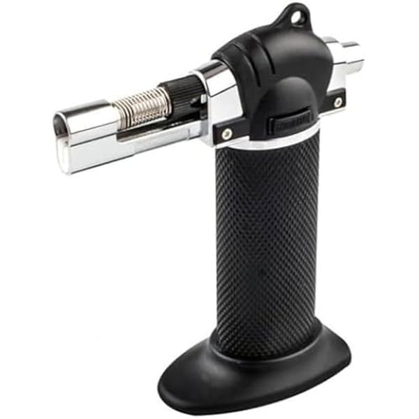 Brännarfackla - ALFA - 23278 - Svart - Kontinuerlig flame pusher - Elektrisk