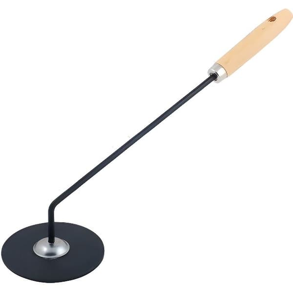 Katalanskt krämjärn - Metaltex - 730710 - Professionell kvalitet - Trähandtag - Kök