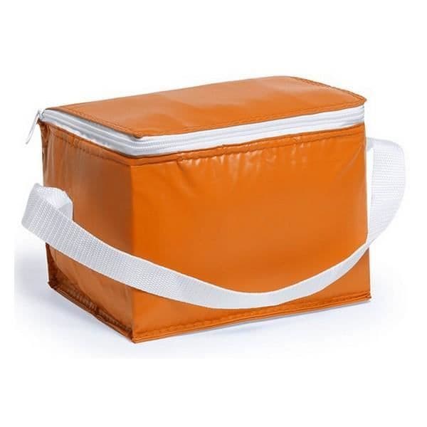 Kylarväska med 6 tallrikar med dragkedja - Cooler Color - Orange