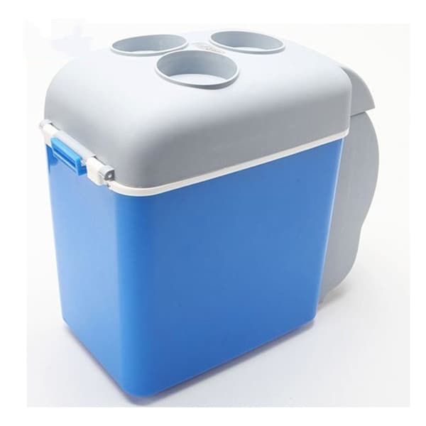 7,5L Elektrisk Portabel Kylskåp 12V Mini Bil Kylskåp Frys Kylare Camping Kylskåp Värmare