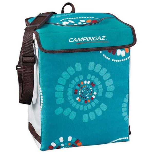 Campingaz Minimaxi Ethnic 19l Soft Portable Cooler Harmaa Turkoosi
