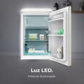 Miniatyrbild 5 av 5: Cecotec TT Origin Beige mini retro refrigerator, class E, with 118L capacity, ICEBOX and LED inside.