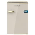 Miniatyrbild 1 av 5: Cecotec TT Origin Beige mini retro refrigerator, class E, with 118L capacity, ICEBOX and LED inside.