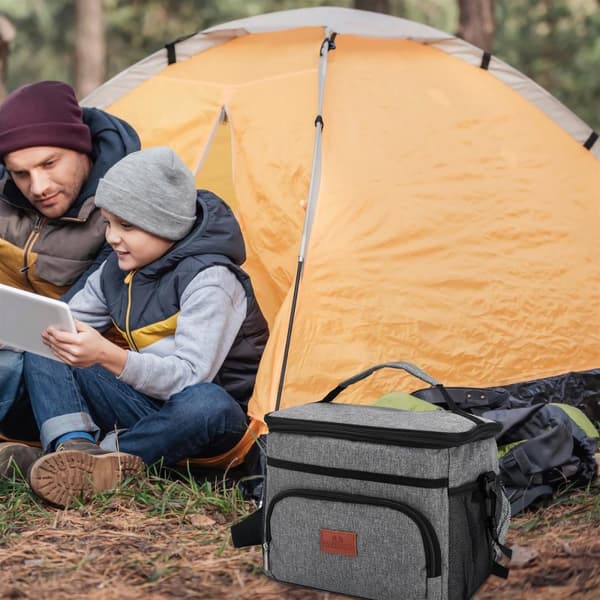 Picknickväska / Kylväska i olika storlekar för transport av varma eller kalla drycker och mat Lunchväska Kylväska Isolerad väska