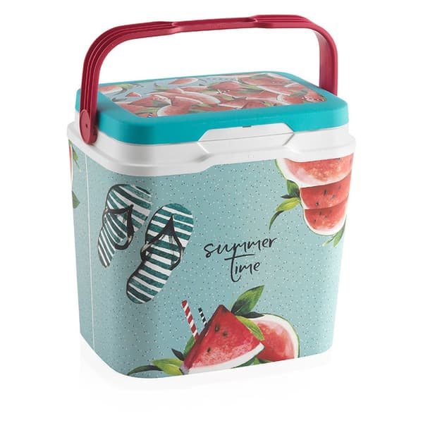 Sp Berner Bærbar Køler Refrigerator Life Story 29l Watermelon Transparent Blå