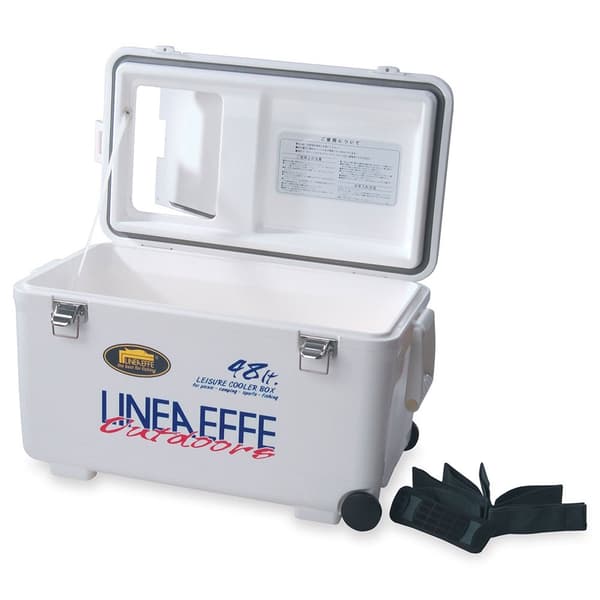 Lineaeffe Styv Bärbar Kylare 48l Vit