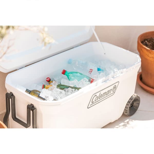 Coleman Pyörällinen Jäykkä Kannettava Jäähdytin Marine Xtreme 90.2l Kirkas