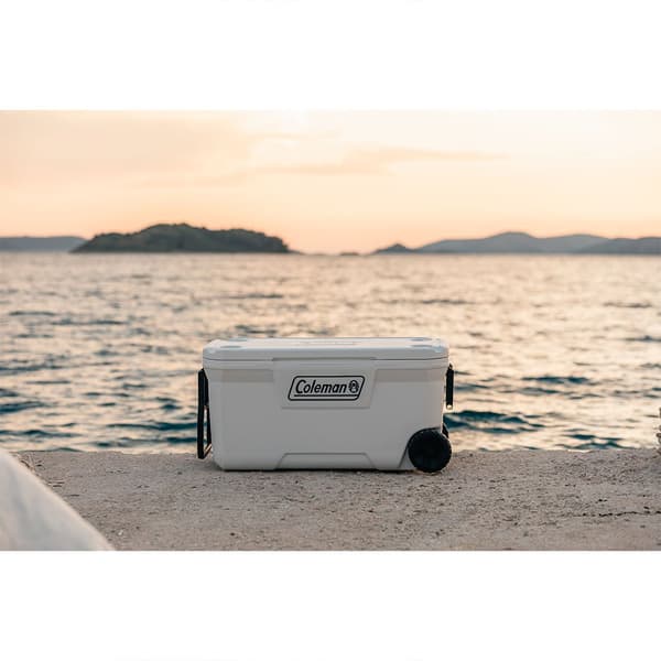 Coleman Pyörällinen Jäykkä Kannettava Jäähdytin Marine Xtreme 90.2l Kirkas