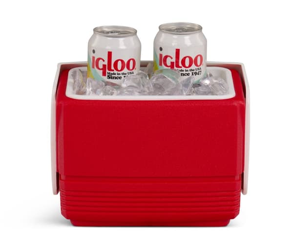 Igloo Coolers Stiv Bærbar Køler Playmate Mini Retro 3l Rød 24.6 x 17.5 x 24.6 cm