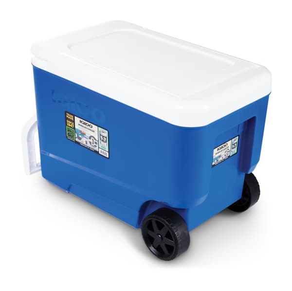 Igloo Coolers Hjul Stiv Bærbar Køler Wheelie Cool 38 36l Blå